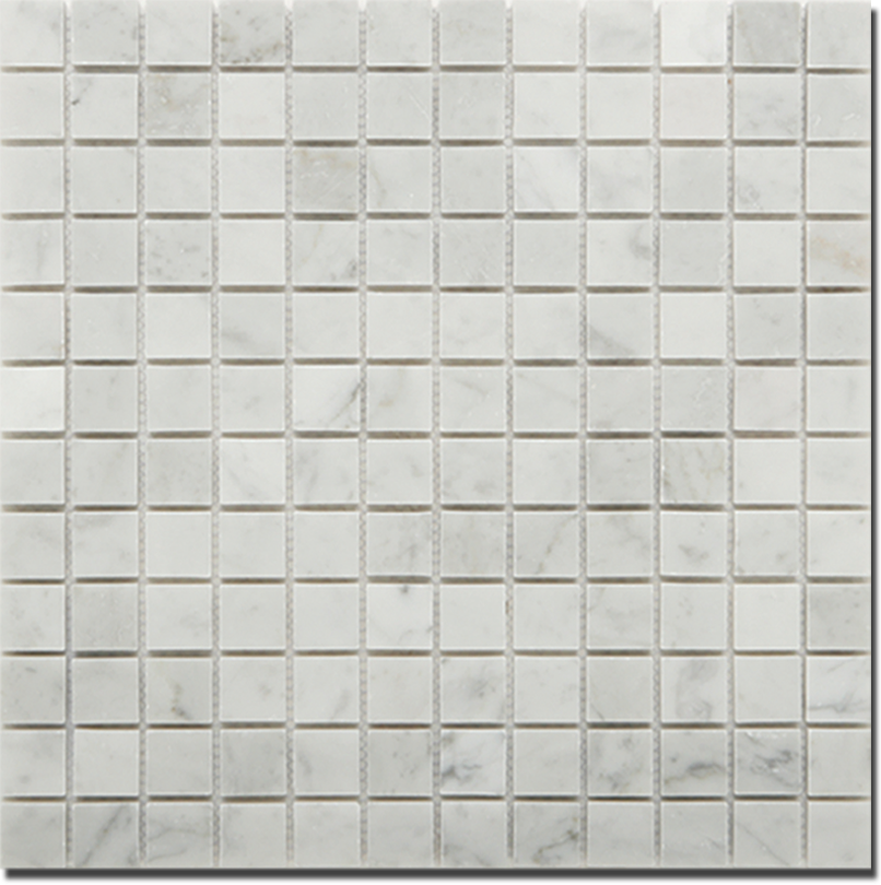 Bianco Carrara Polished (1" x 1") - Sample