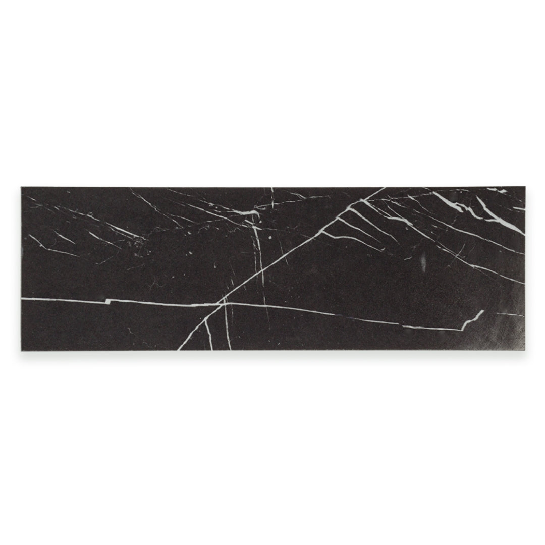 Marquina Polished (4" x 12") - Sample