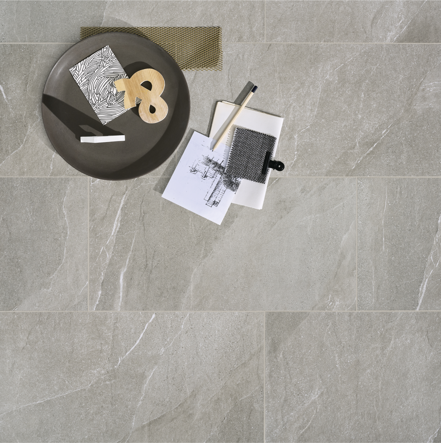 Stonehaven Taupe (4" X 12")