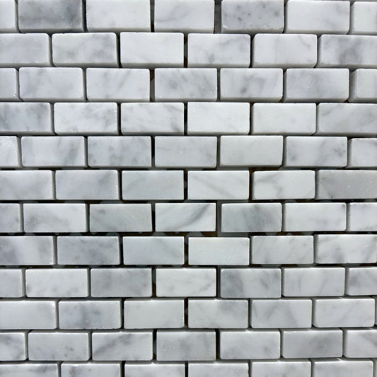 Bianco Carrara Polished (5/8 x 1 1/4) - Sample