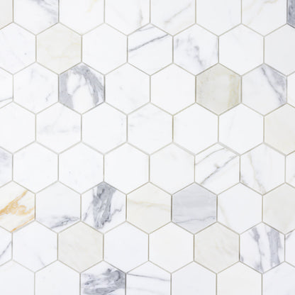 Calacatta Hexagon (3" x 3")