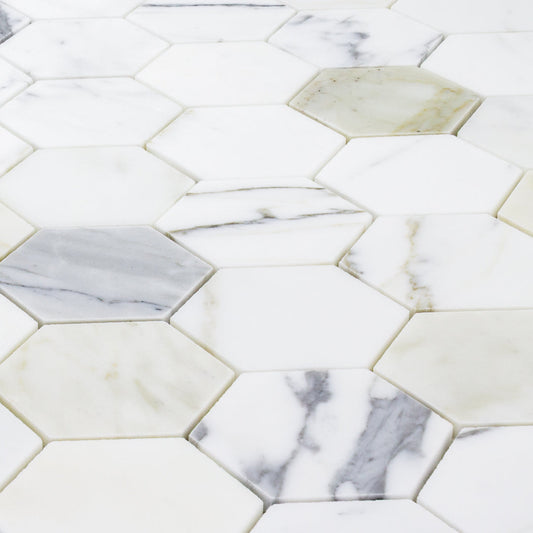 Calacatta Hexagon (3" x 3")