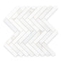 Calacatta Herringbone (1" x 4") - Sample