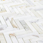 Calacatta Herringbone (1" x 4")