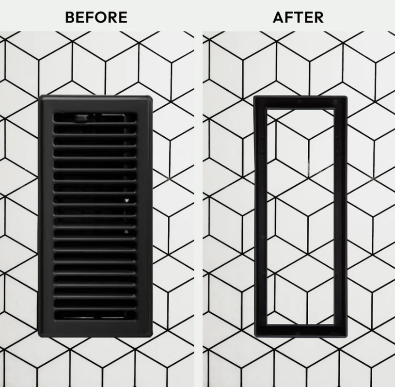 Fittes Lite Flushmount Floor Vent 4 x 10
