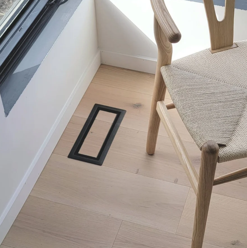 Fittes Lite OG Framed Floor Vent 4 x 10