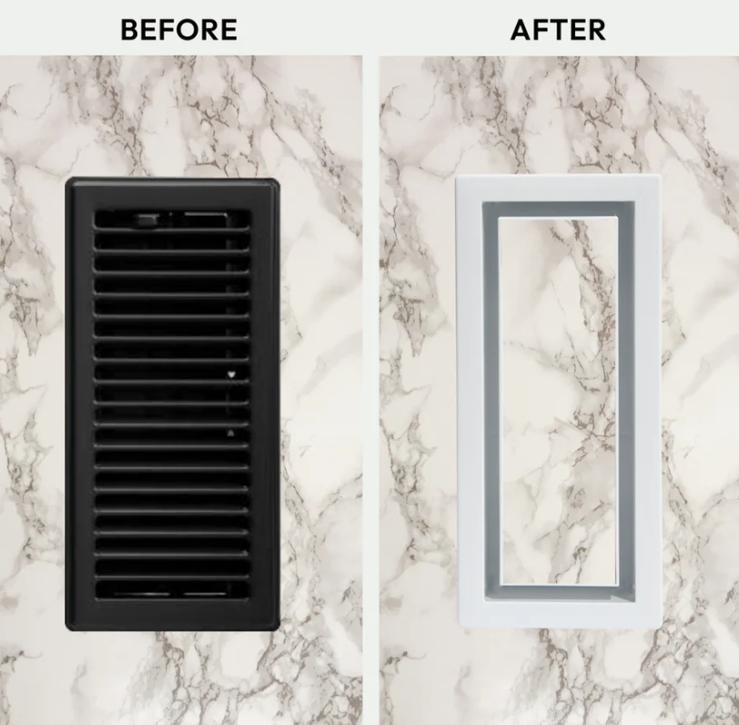 Fittes Lite OG Framed Floor Vent 4 x 10