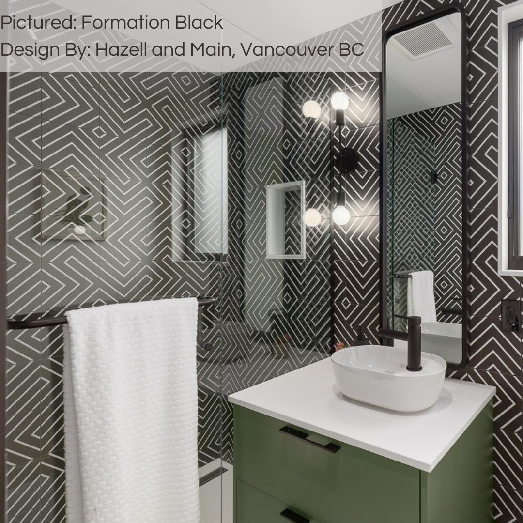 Formation Black (8" X 8") -- 30% mark-down