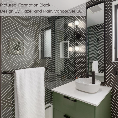 Formation Black (8" X 8") -- 30% mark-down