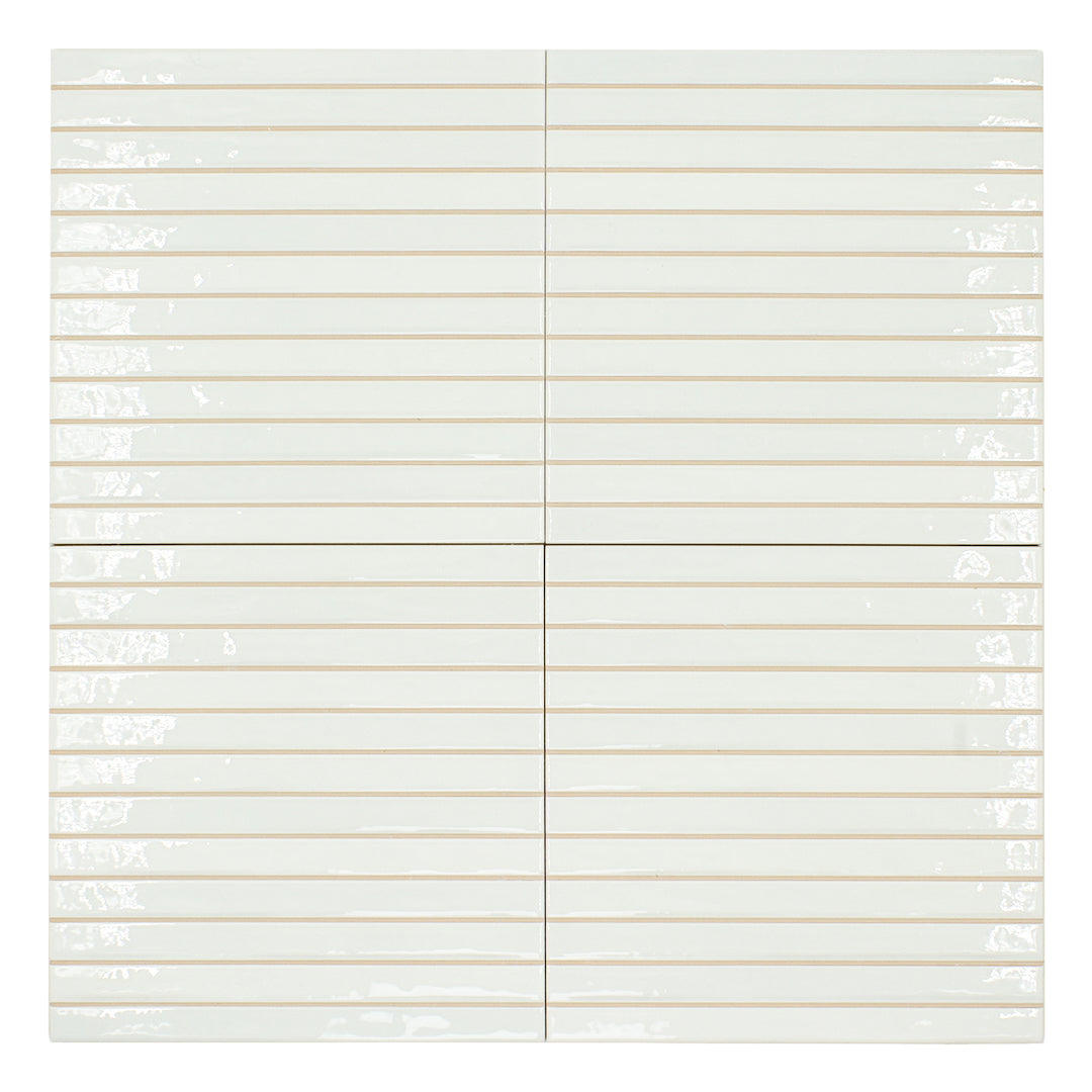 Tempo White (8" X 8")