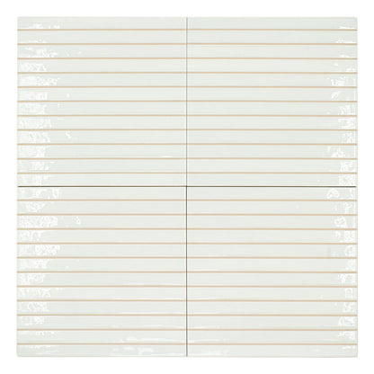 Tempo White (8" X 8")