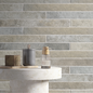 Kiln Greige 2″ x 18″ - Sample