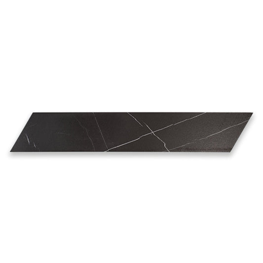 Marquina Natural Chevron (4" x 20") - Sample