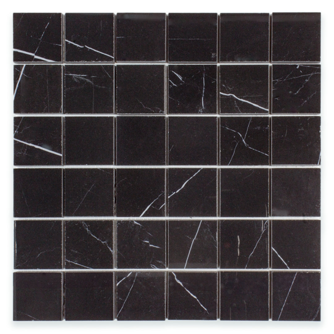 Marquina Polished 2"x2" Mosaic - Sample