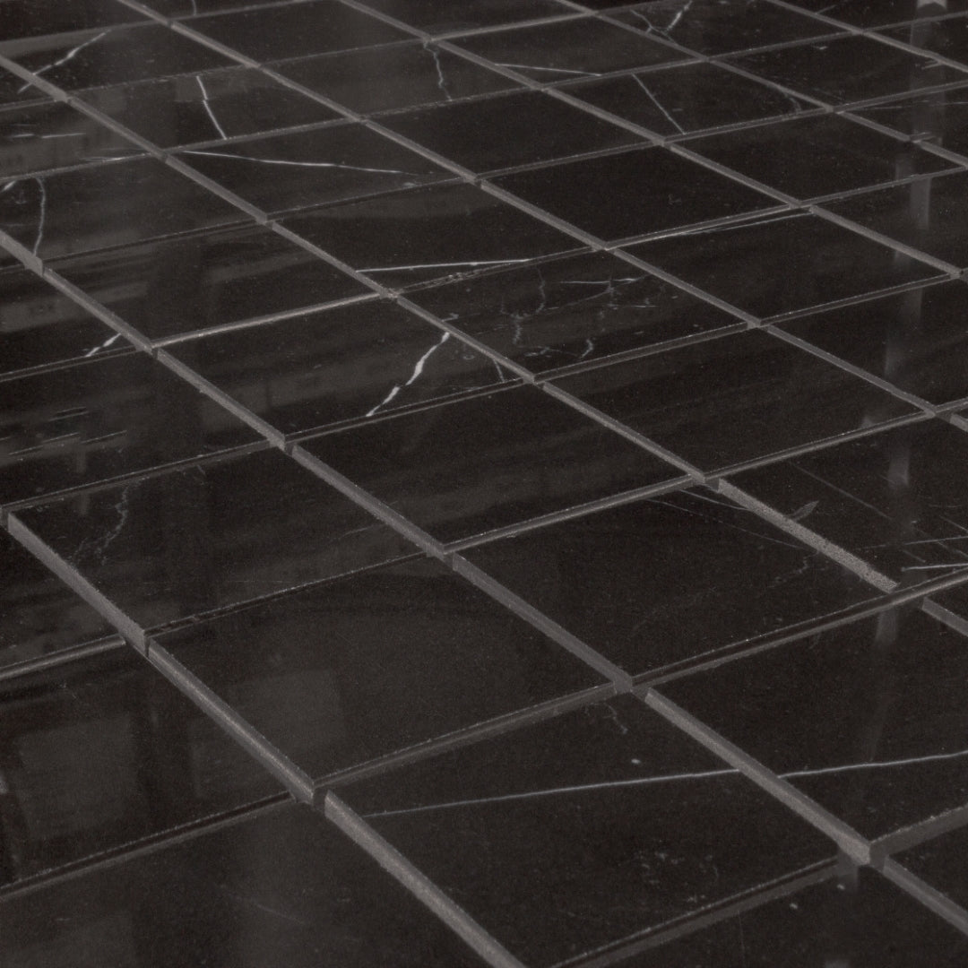 Marquina Polished 2"x 2" Mosaic