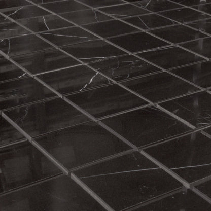 Marquina Polished 2"x 2" Mosaic