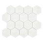 Saltstone Light Hexagon Mosaic (3" X 3") - sample