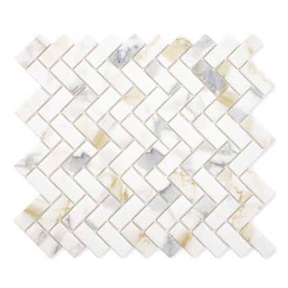 Venetta Calacatta Gold Herringbone