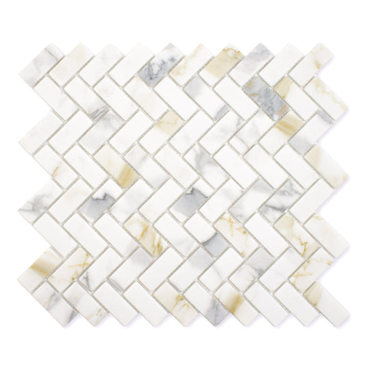 Venetta Calacatta Gold Herringbone - Sample