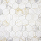 Venetta Calacatta Gold 3" Hexagon