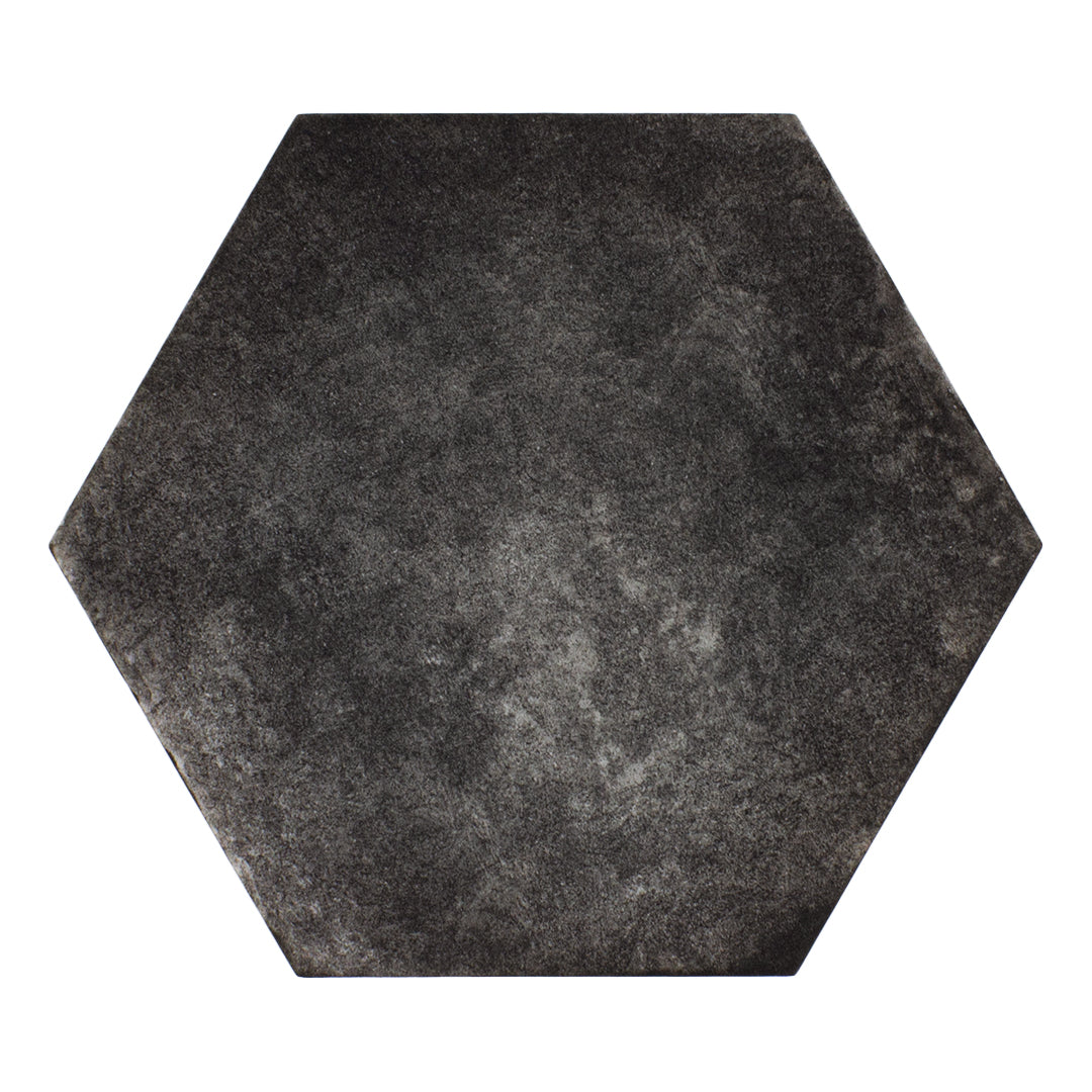 Tuscan Nero Hexagon (9" x 10")