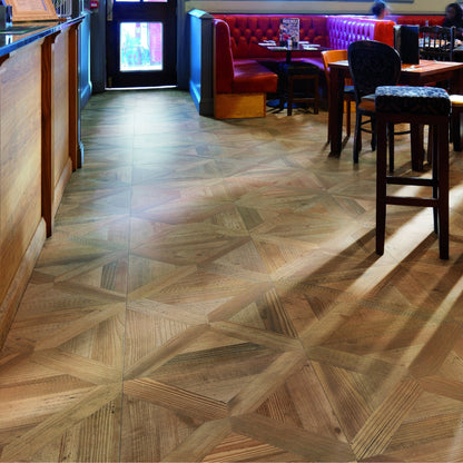 Parquet Blonde (19" x 19")