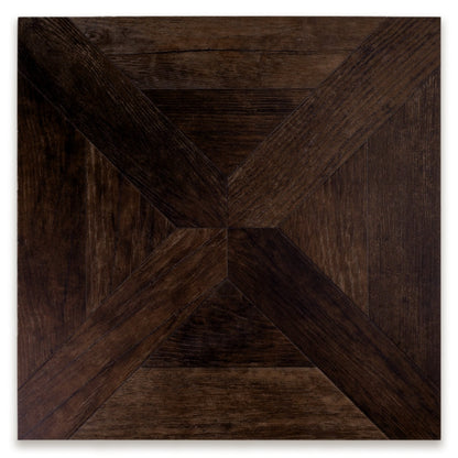 Parquet Chocolate (19" x 19")