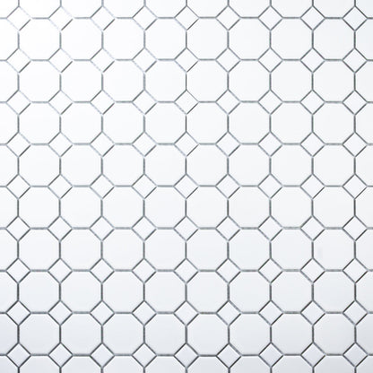 Octa-Dot White Matte