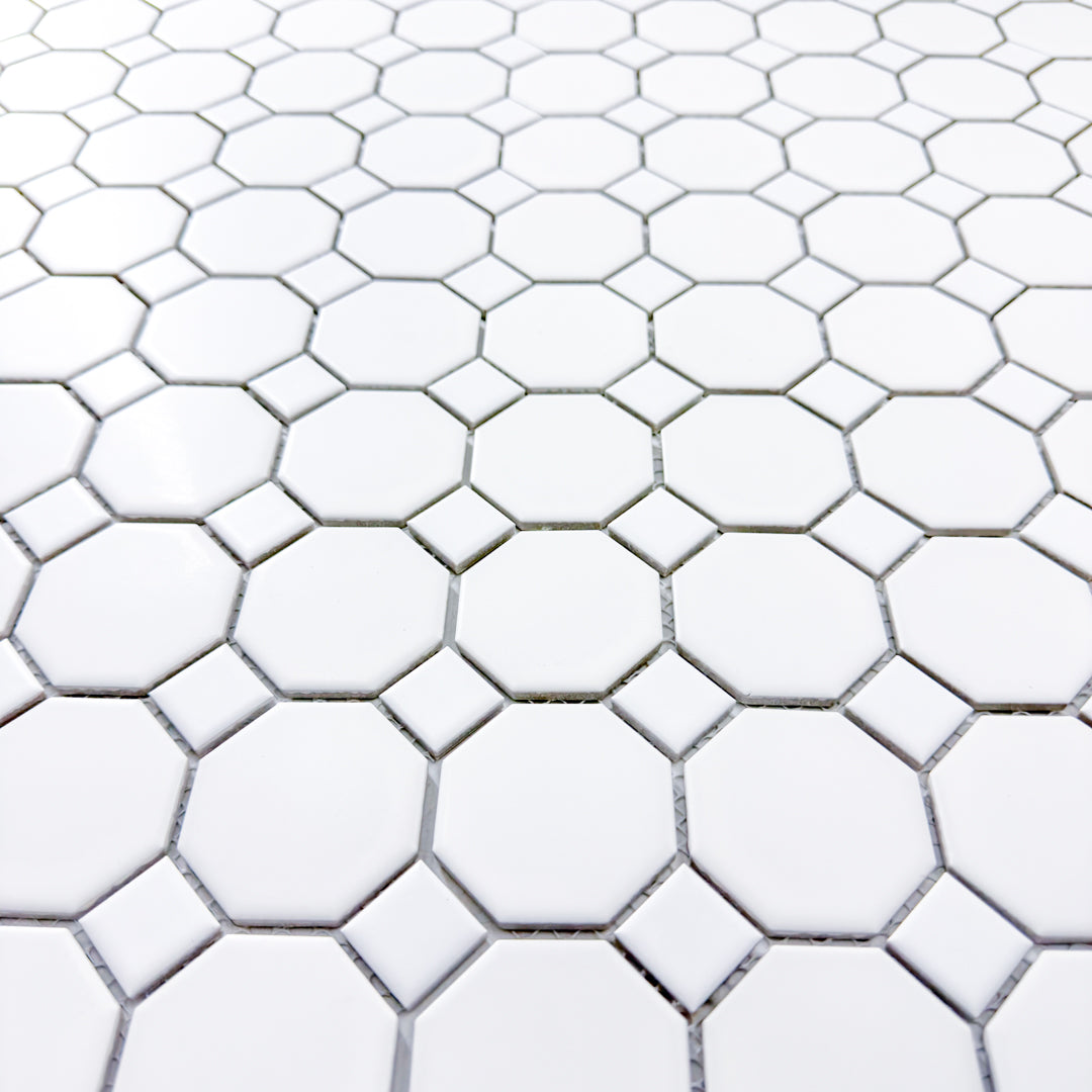 Octa-Dot White Matte