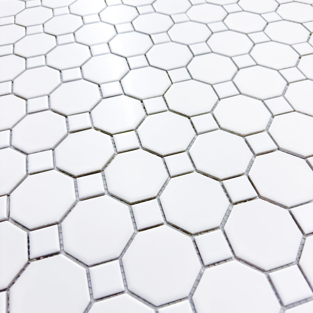 Octa-Dot White Matte