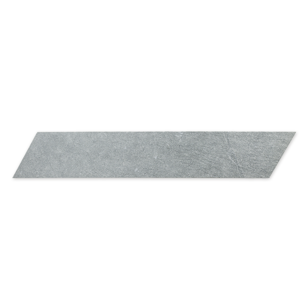 Slate Grey Chevron (4" X 20") - sample