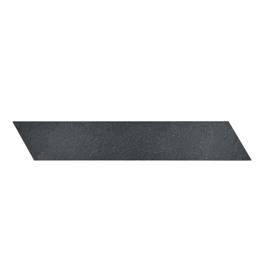 Slate Black Chevron (4" X 20")