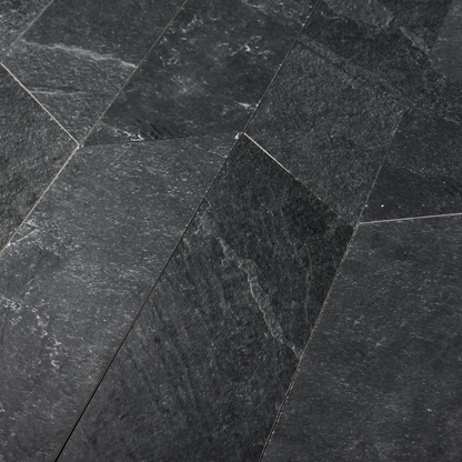 Slate Black Chevron (4" X 20")