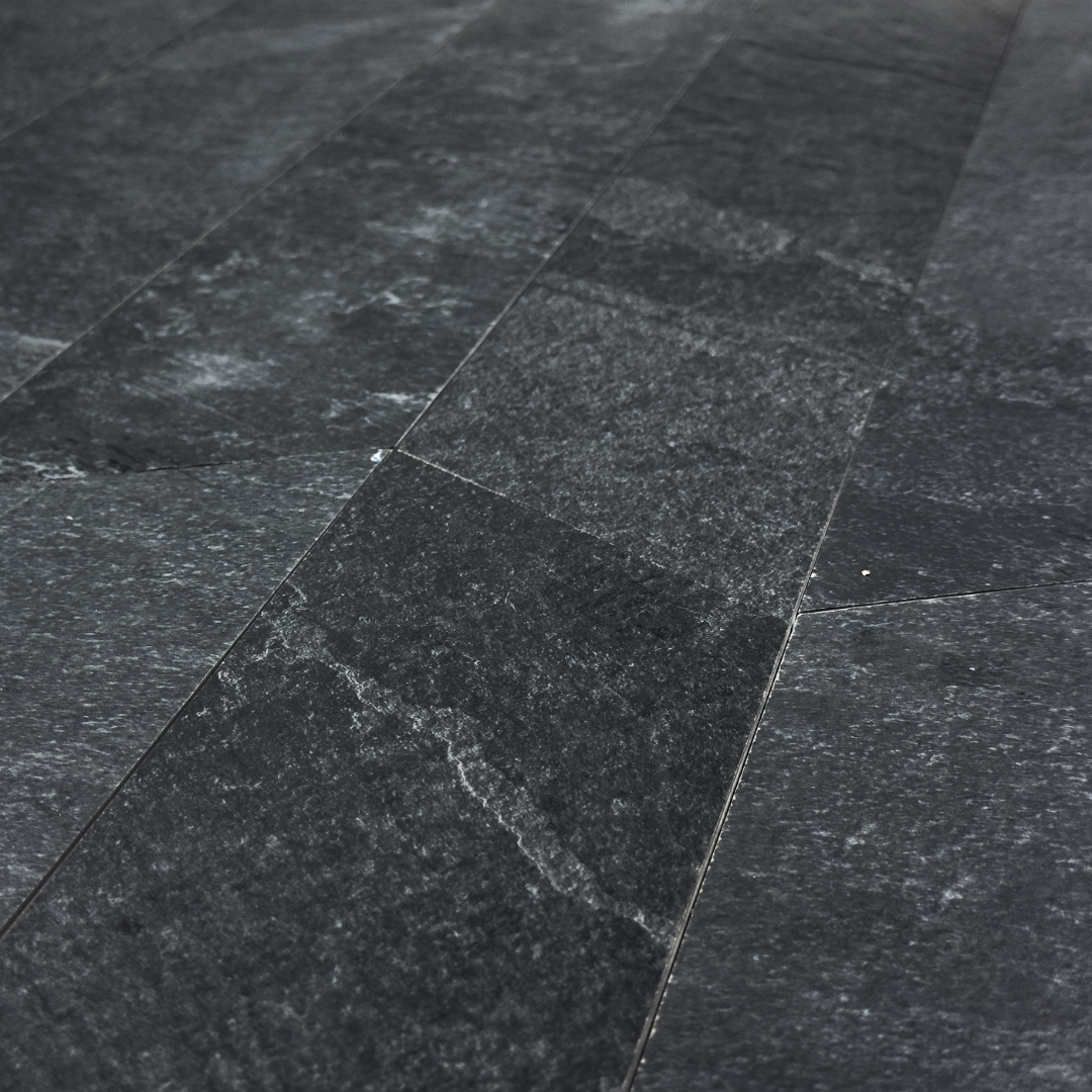 Slate Black Chevron (4" X 20")