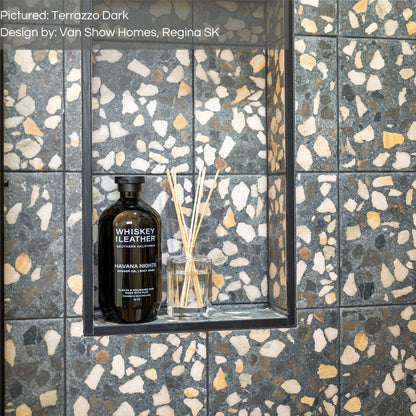 Terrazzo Dark (8" X 8") -- 30% mark-down