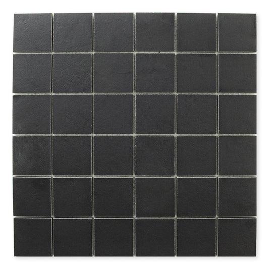 Checkmate Black Mosaic (2" X 2") - Sample