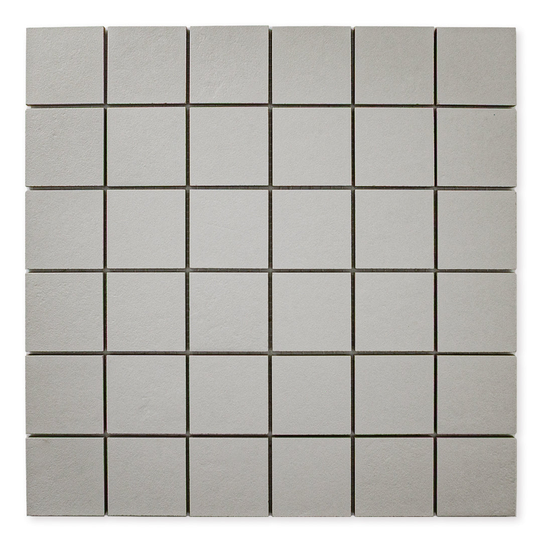 Checkmate Grey Mosaic (2" X 2")