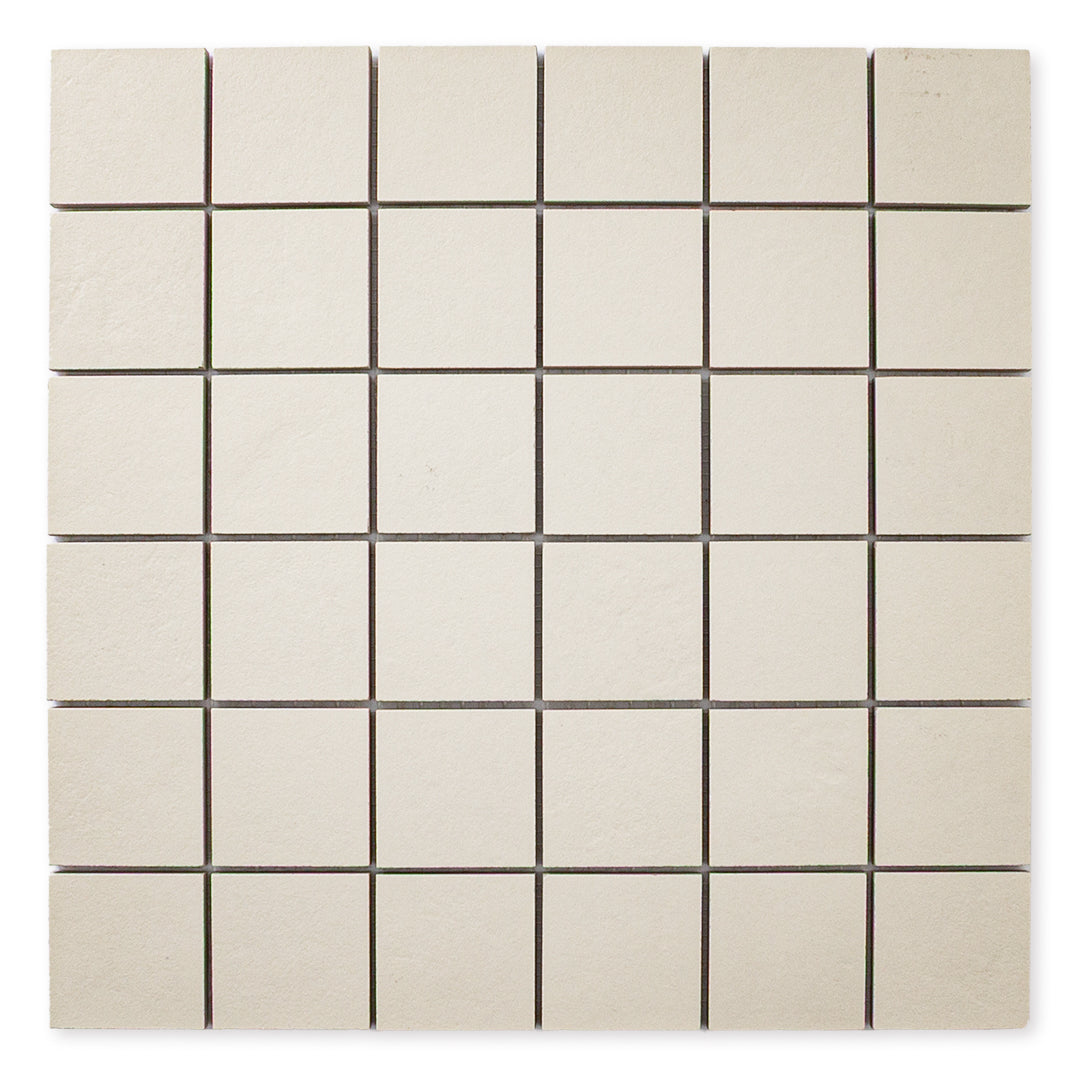 Checkmate Beige Mosaic (2" X 2") - Sample