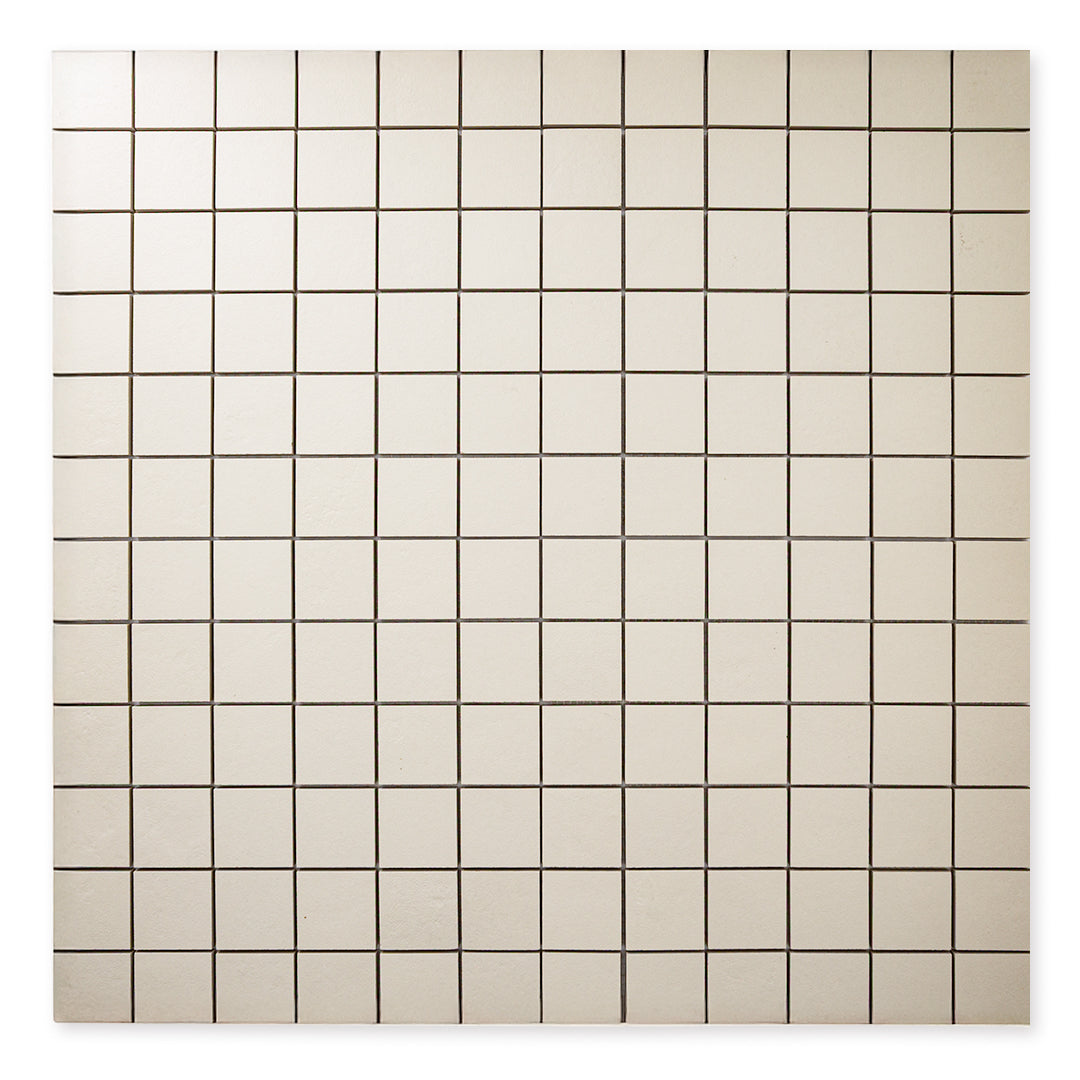 Checkmate Beige Mosaic (2" X 2")