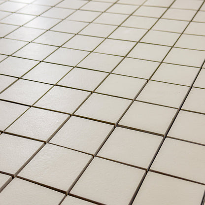 Checkmate Beige Mosaic (2" X 2")