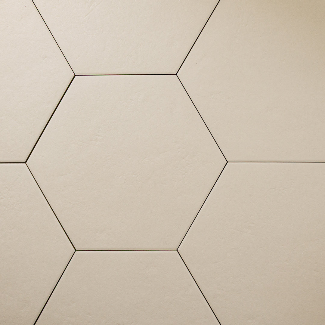 Checkmate Beige Hexagon (10" X 9") - Sample