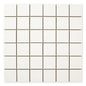 Checkmate White Mosaic (2" X 2") - Sample