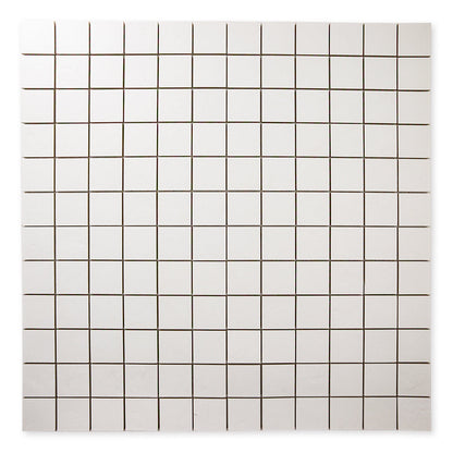 Checkmate White Mosaic (2" X 2")
