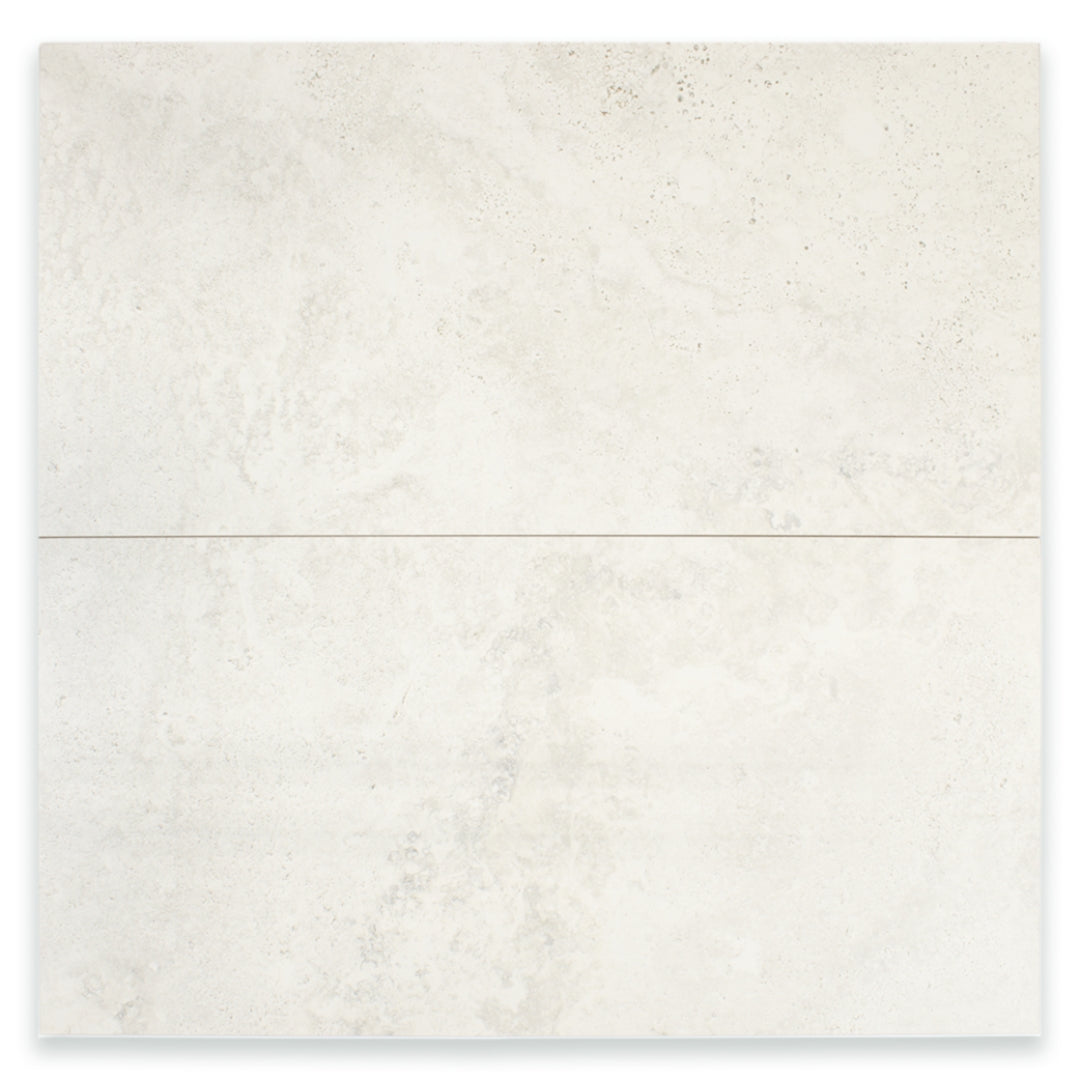Travertine Milk (12" x 24")