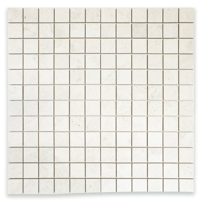 Travertine Milk Mosaic (2" X 2")