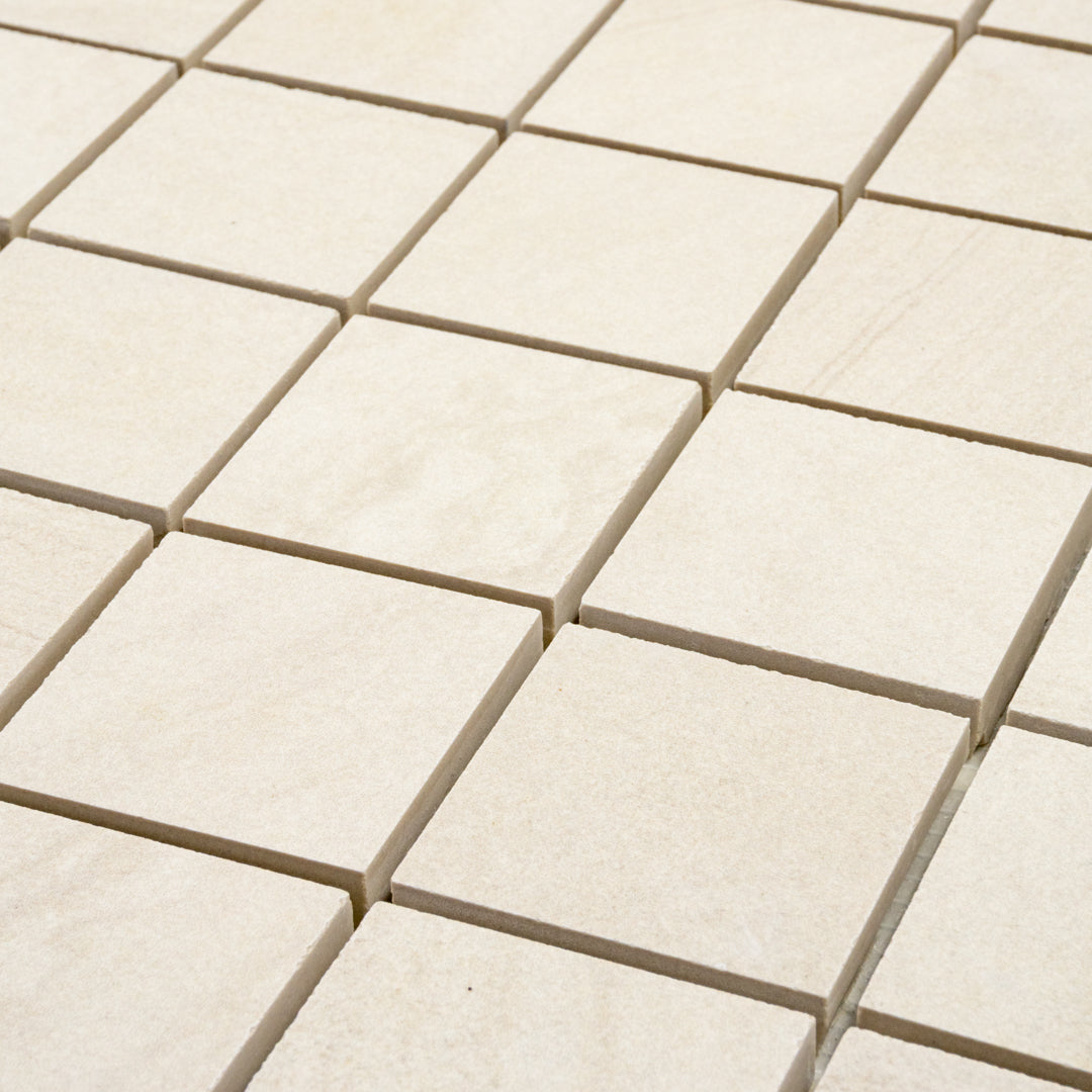 Solenne Beige Mosaic (2" x 2")