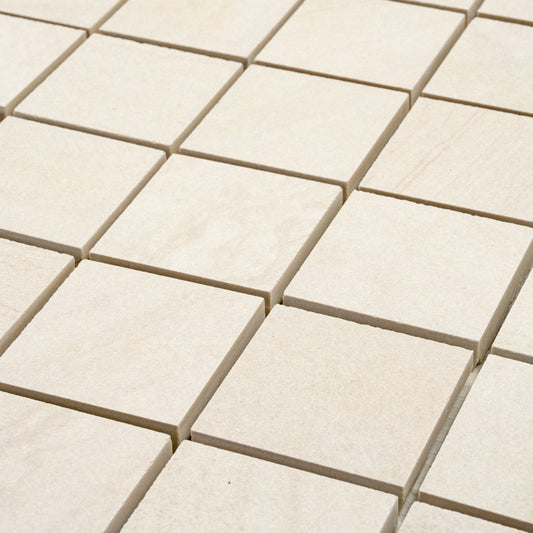 Solenne Beige Mosaic (2" x 2")