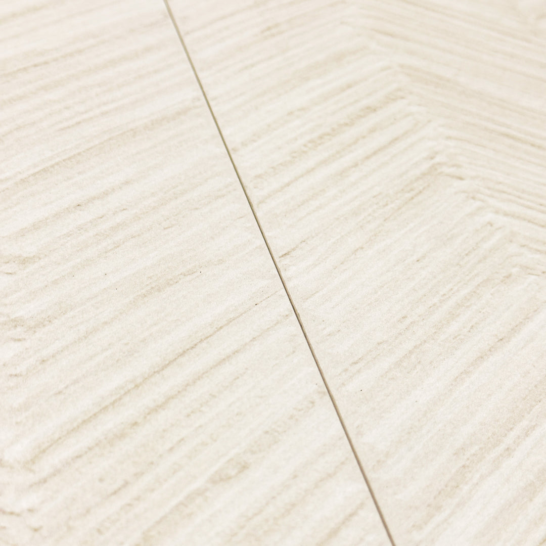 Solenne Beige Structured (12" x 24") - Sample