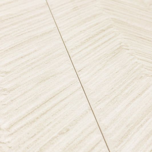 Solenne Beige Structured (12" x 24") - Sample