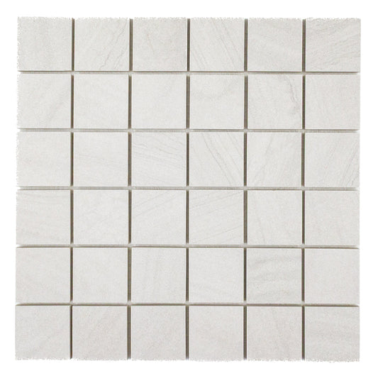 Solenne Grey Mosaic (2" x 2") - Sample
